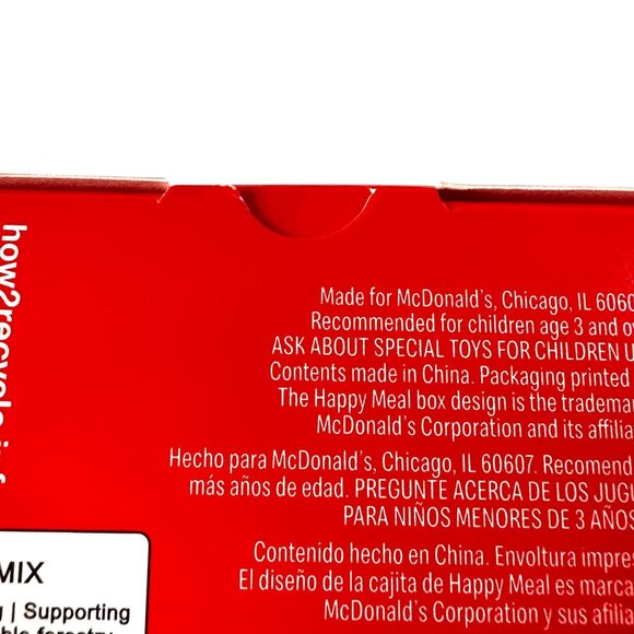 McDonalds Happy Meal Red Character Mini Crocs Toy Keychain 5 Unopened - Picture 5 of 6